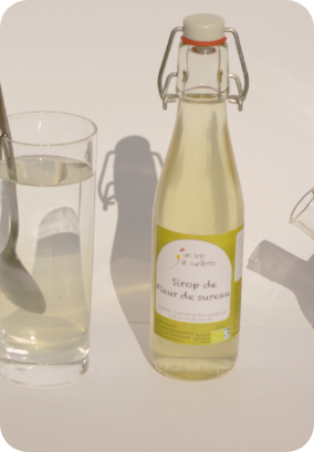 www.unbrindecueillette.fr Sirop fleurs Sureau