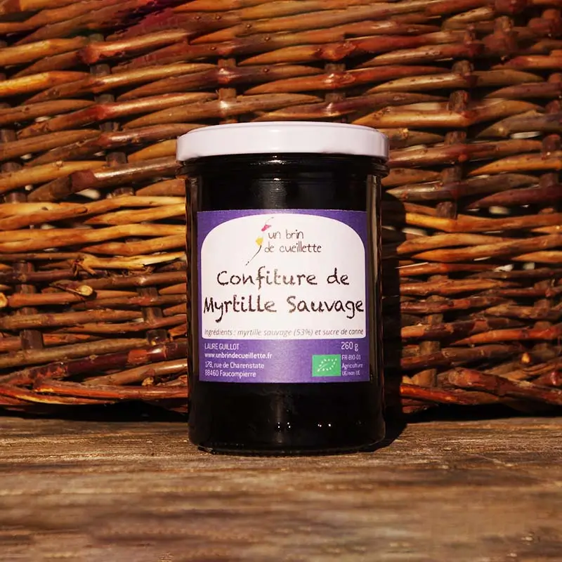 Confiture-de-myrtille-sauvage-Bio-Un-brin-de-Cueillette-Laure-GUILLOT-Paysanne-herboriste-Vosges