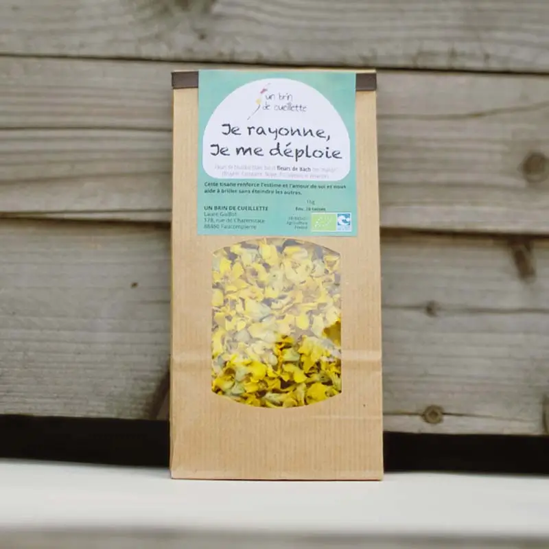 TISANE-JE-RAYONNE-sachet-Un-brin-de-Cueillette-Laure-GUILLOT-Paysanne-herboriste-Vosges